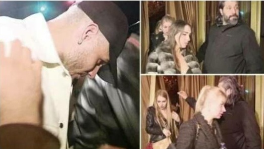 Mauro Icardi rodeado de tres mujeres en un boliche. (Foto: tn.com.ar)