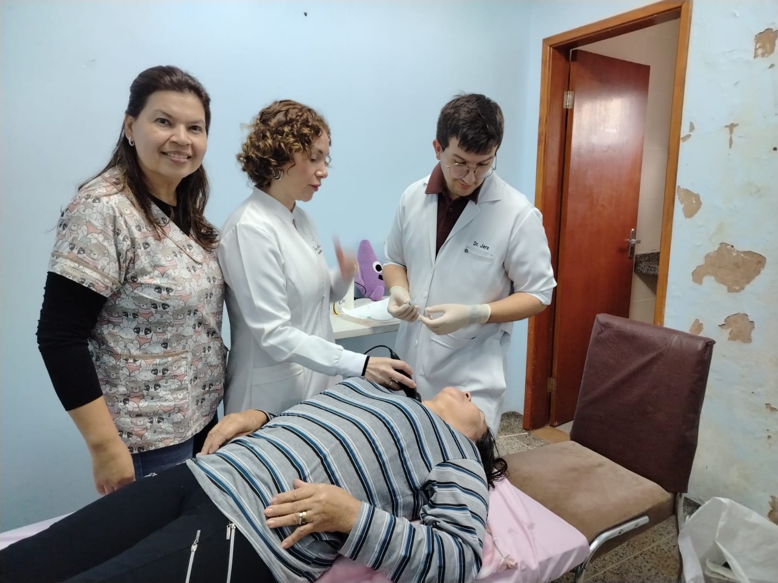 La campaña tiene como objetivo promover el diagnóstico precoz de enfermedades tiroideas. Foto: Gentileza