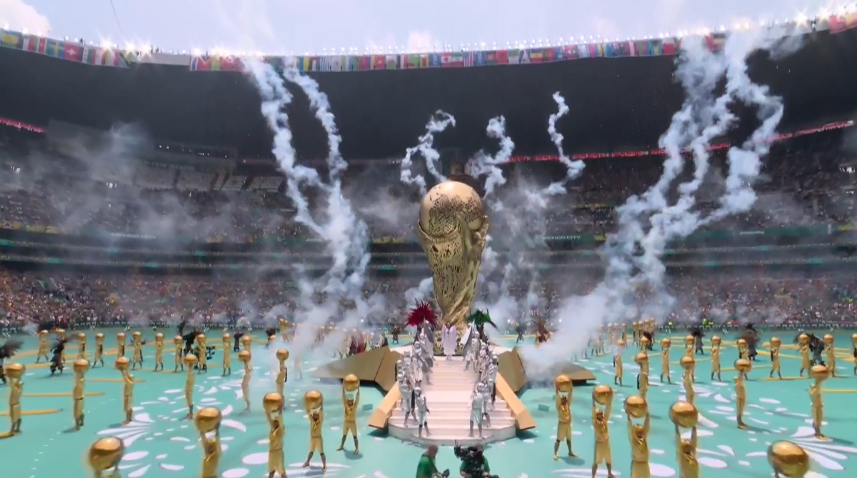 La fiesta de la Copa del Mundo 2026 inició oficialmente. Foto: captura