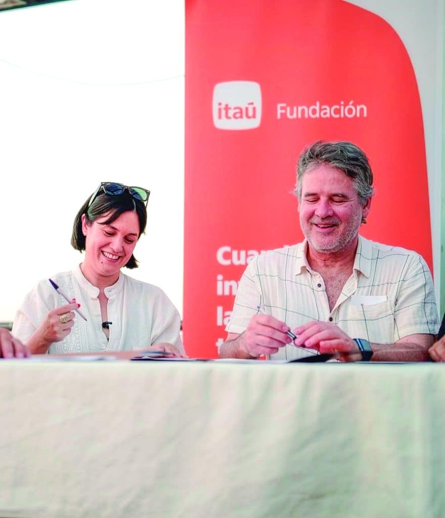 Adriana Ortiz y Ernesto Fernández Polcuch.
