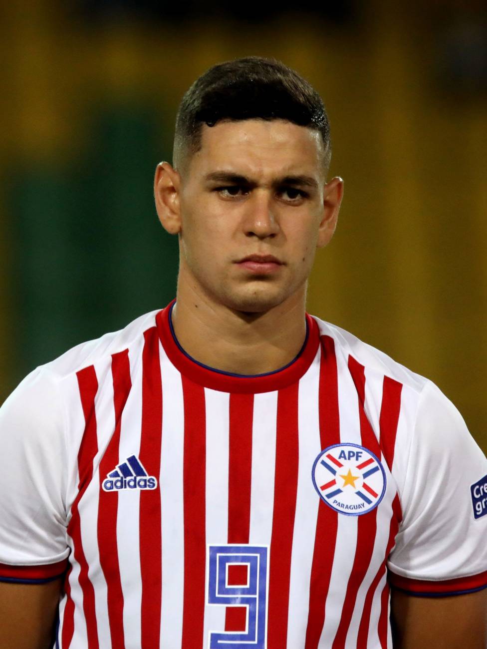 Sergio Bareiro también tuvo su paso por la selección nacional. FOTO @mundoaurinegro