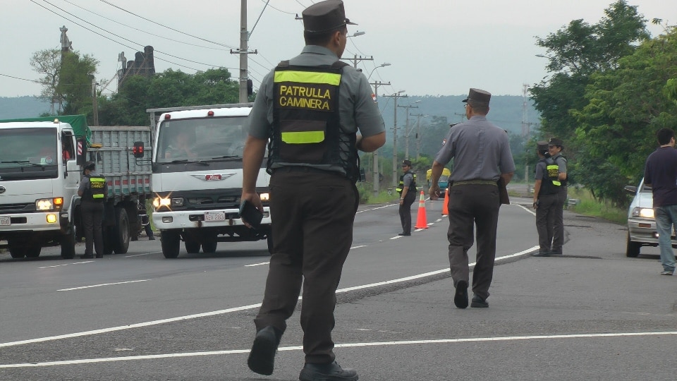 Controles de la Patrulla Caminera serán a nivel país.