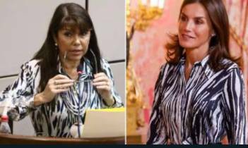 Cuando se había comparado con la Reina Letizia, hace unos cuantos años, diciendo que le copió "el outfit".