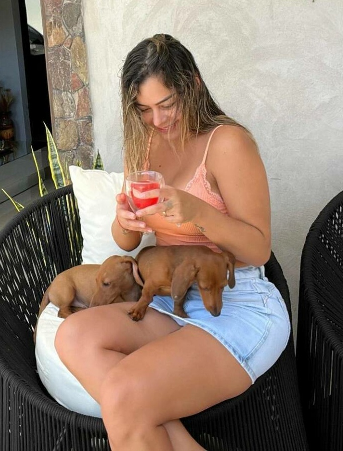 Lari es amante de los animalitos. (Foto: @larissariquelme)