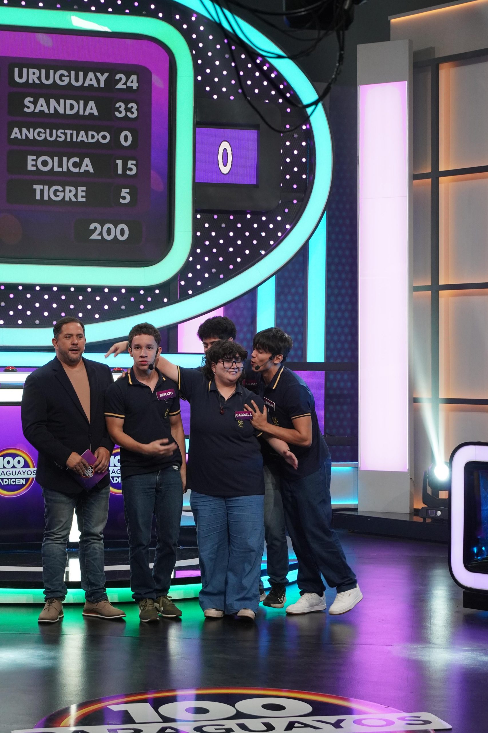 Los chicos también ganaron G. 2.500.000 acumulables. Foto: gentileza