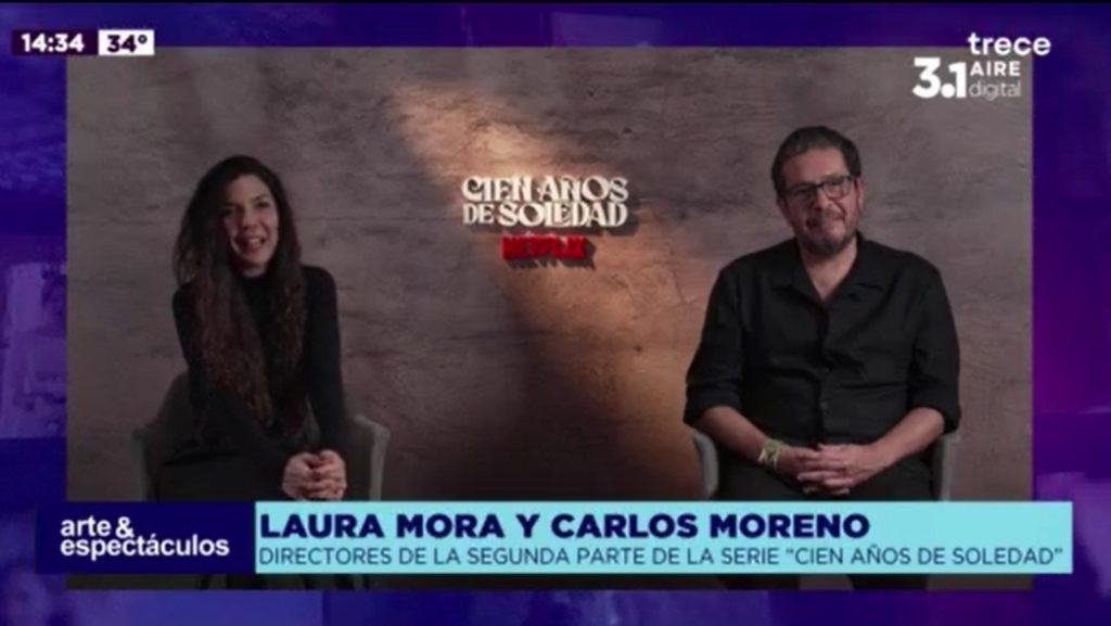 Laura y Carlos hablaron para Trece. Foto: Captura