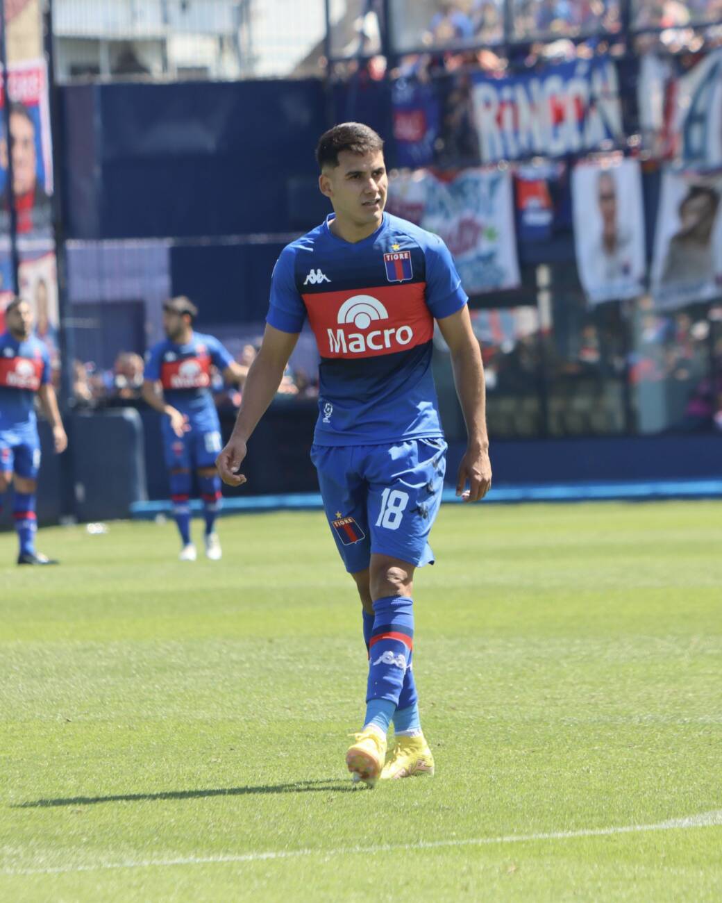 Blas Armoa, jugador de Tigre. Foto (@catigreoficial)