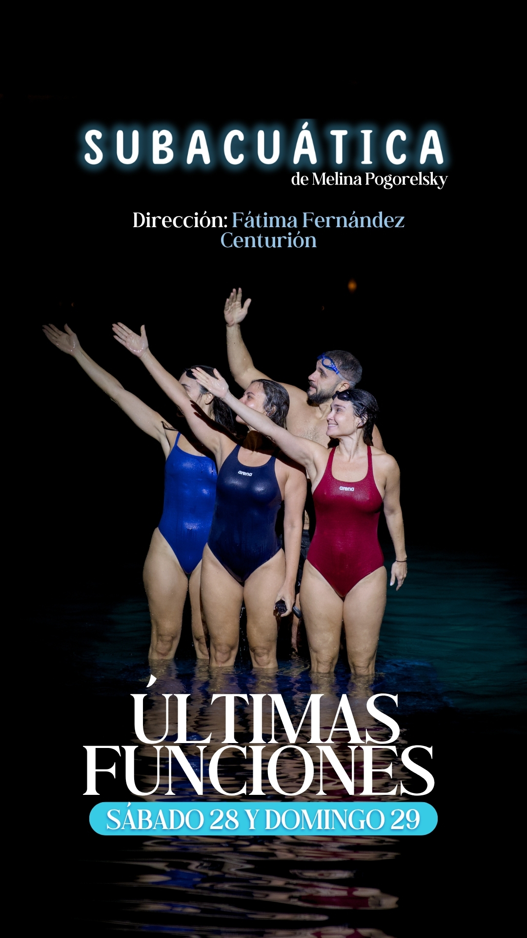 Este fin de semana se despide “Subacuática”. Foto: gentileza
