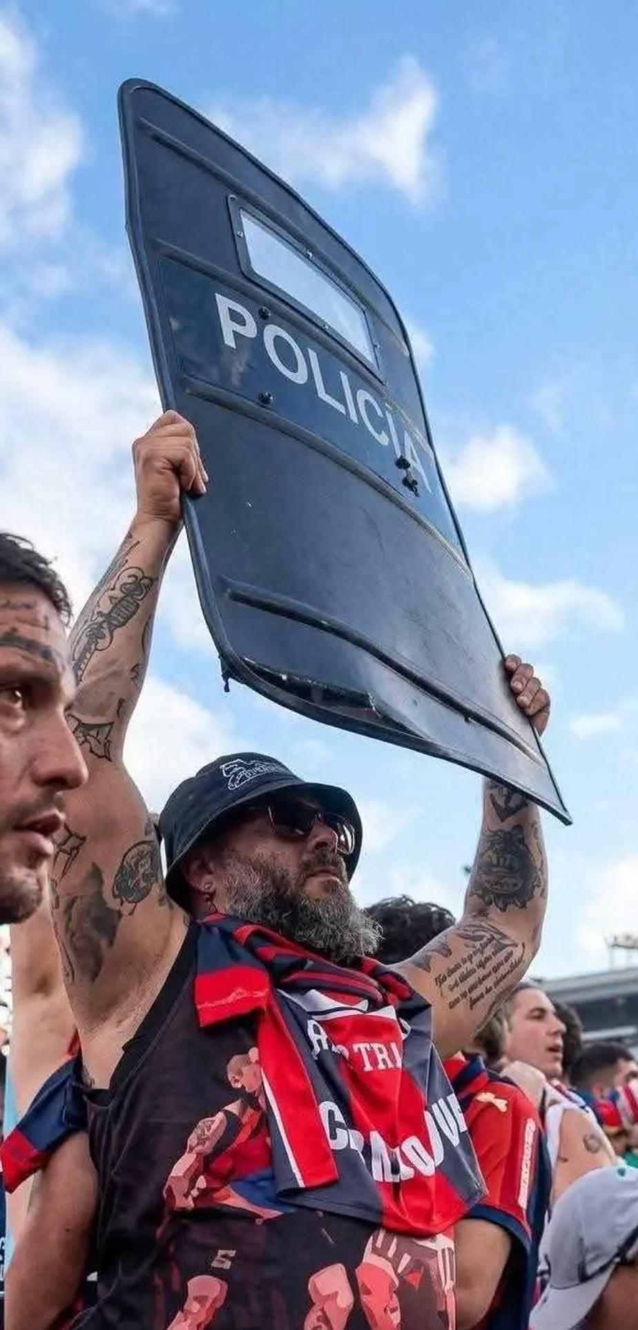 Detienen a hincha de Cerro tras protagonizar incidentes en el superclásico. Foto: gentileza