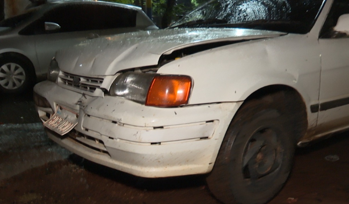 Otro de los vehiculos involucrados. Foto: Captura de video