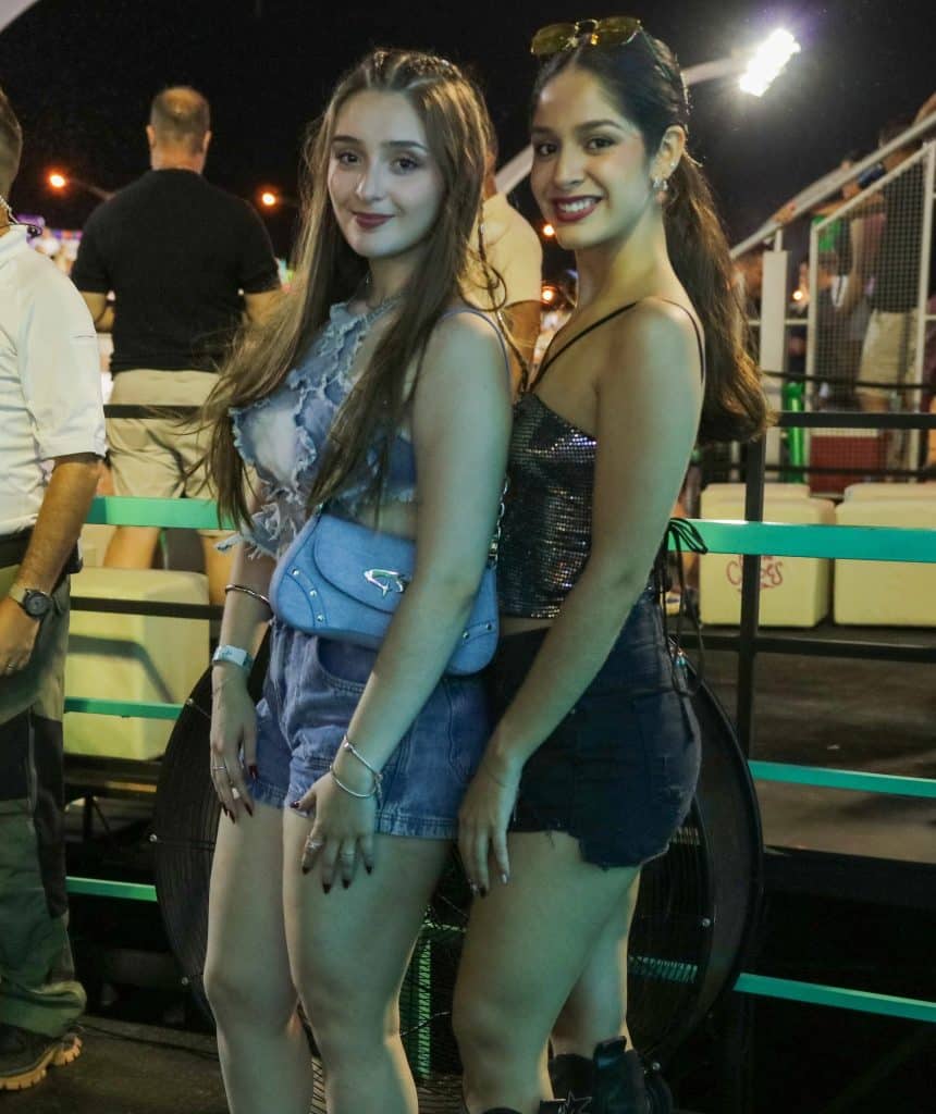 Sofía Salinas y Bianca Núñez.