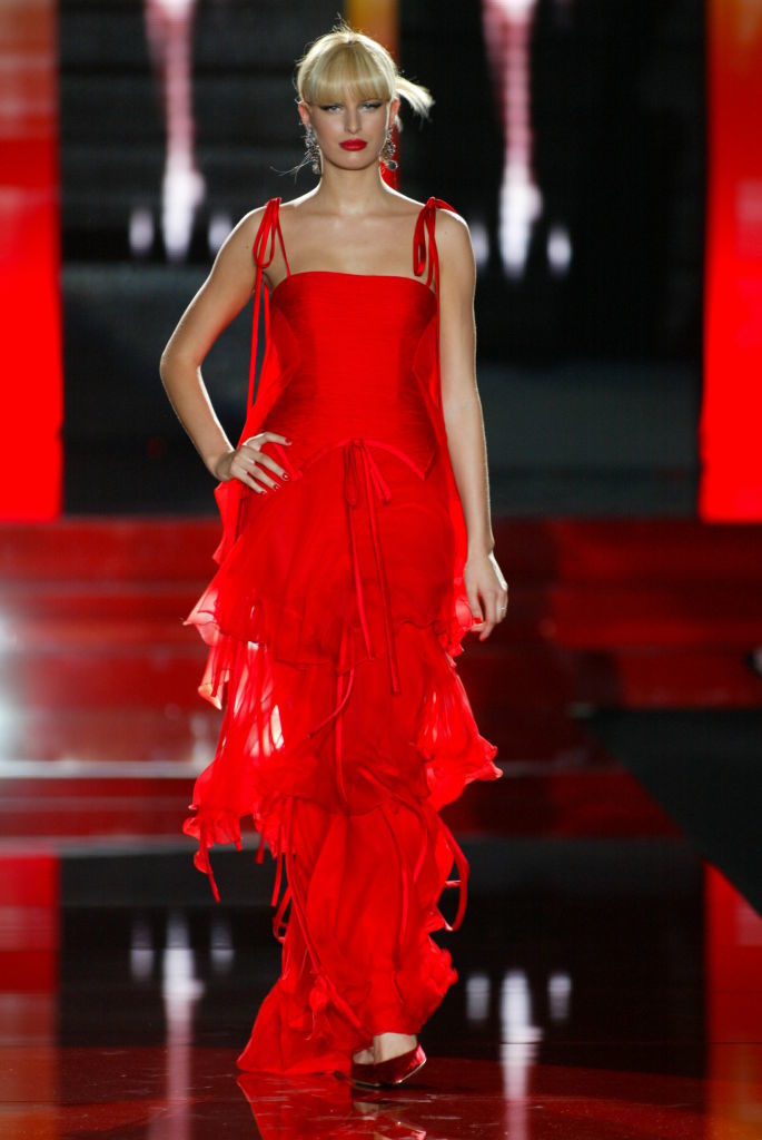 Vestido de la firma Valentino.