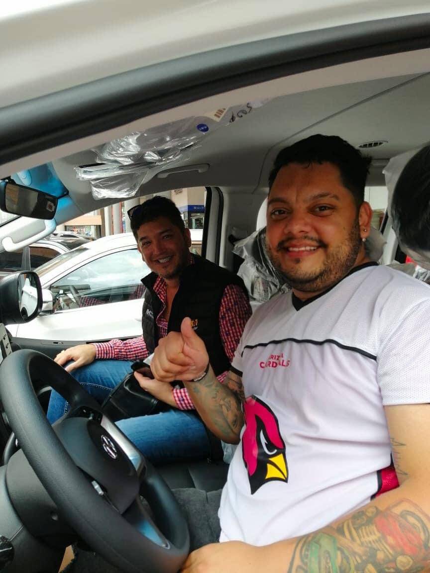 Junior Rodríguez hasta colaboró un móvil para el comediante y su grupo. (Foto: gentileza)