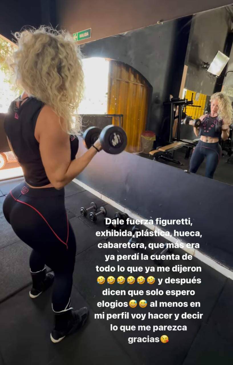 La entrenadora hot respondió a las cañeadas que viene recibiendo. (Foto: @normasannchez)