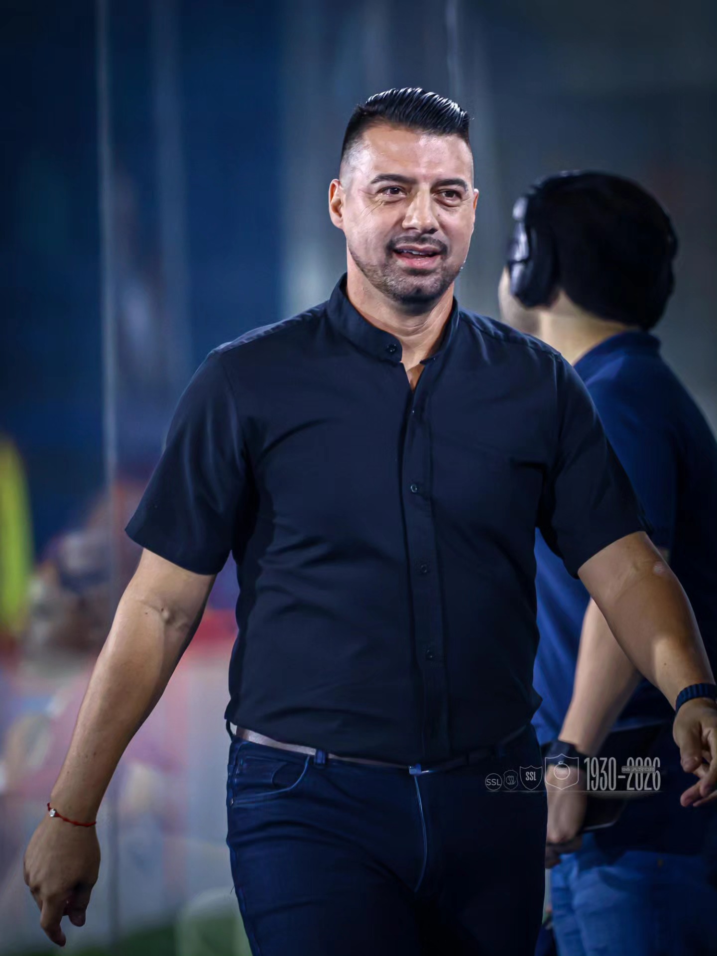 Julio César Cáceres deja la dirección técnica de San Lorenzo. Foto: CSSL