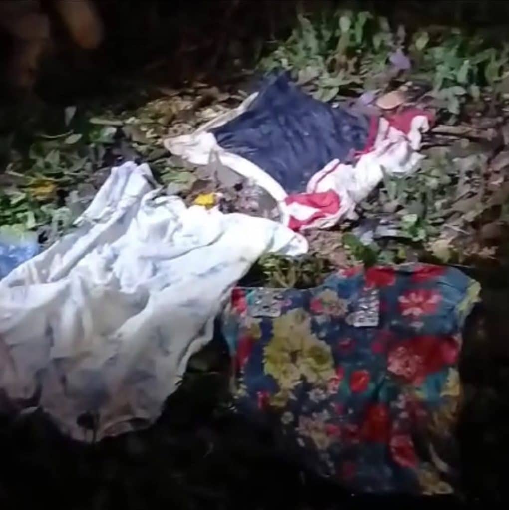 No se confirma que las prendas sean de María Fernanda.