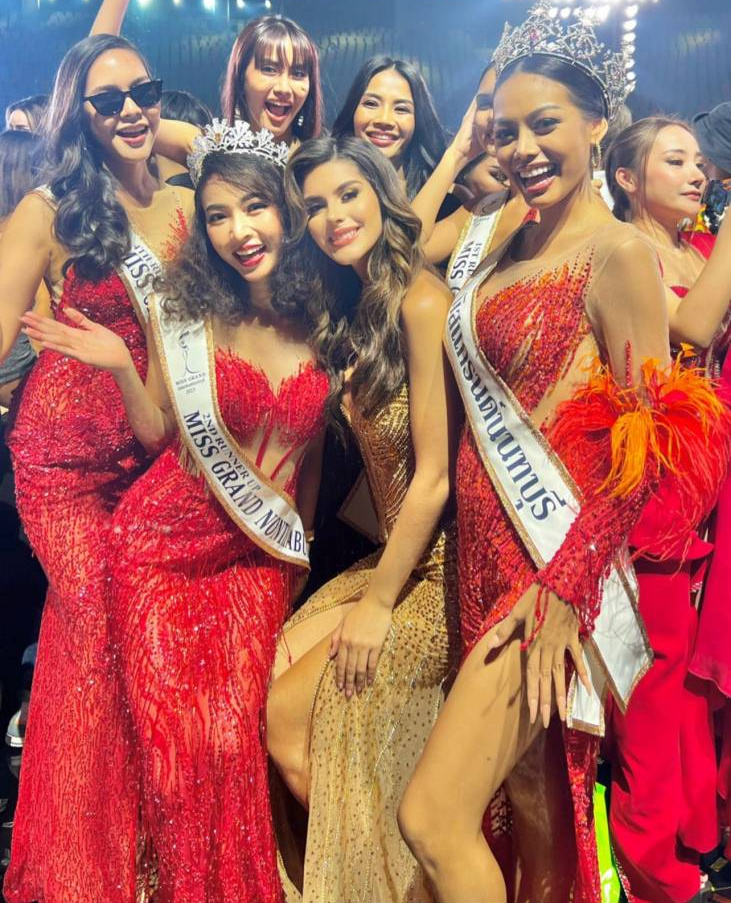 Agatha León tras finalizar la gala final del certamen internacional. (FOTO: @agathaaleon)