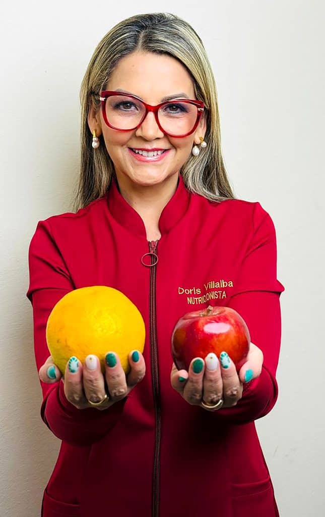 Doris Villalba, nutricionista.