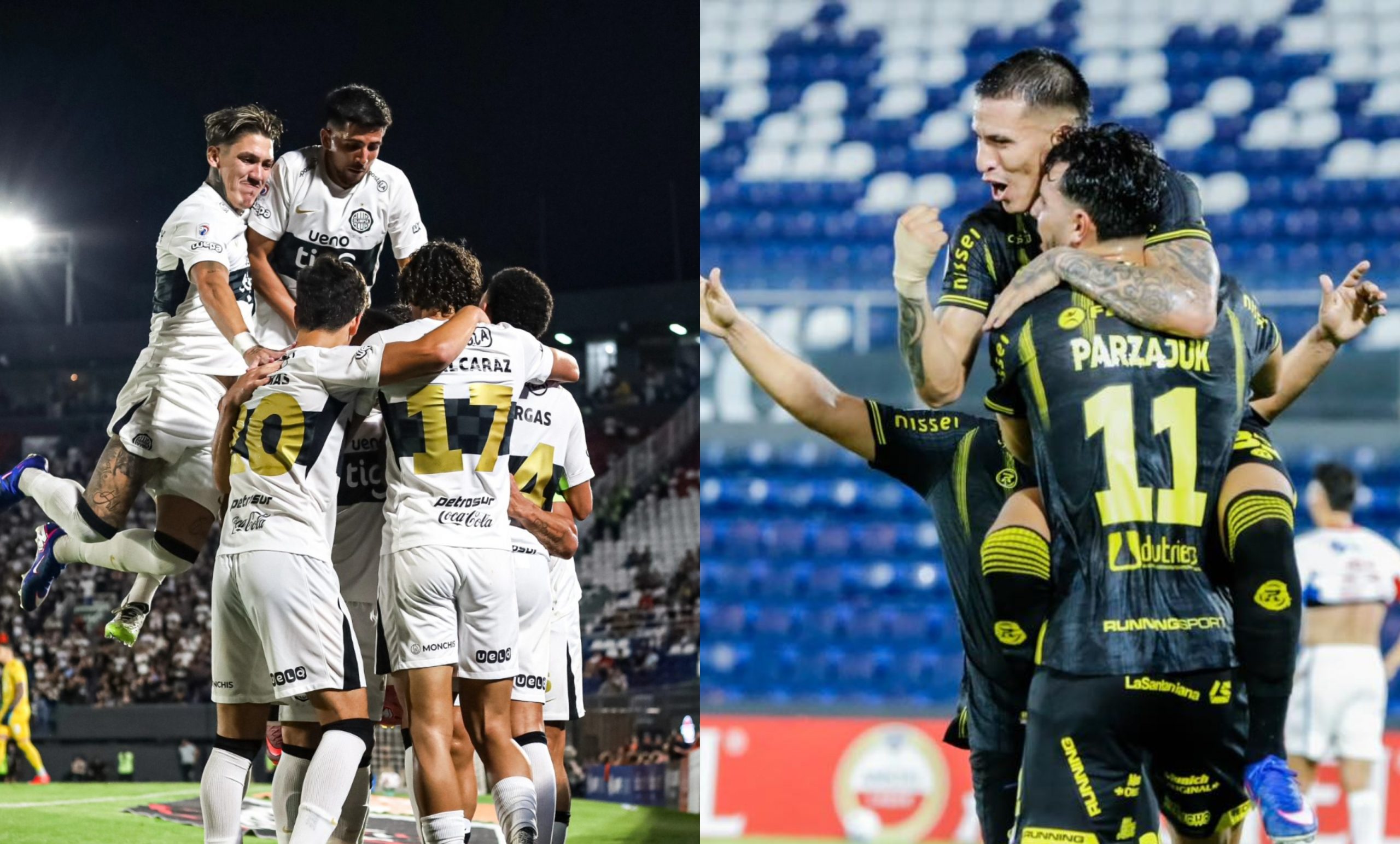 Olimpia y Recoleta, con rivales definidos en la Sudamericana. Foto: Redes