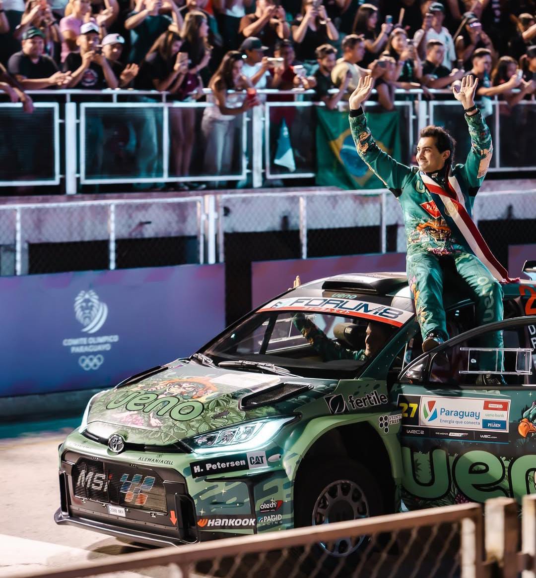 70 tripulaciones encendieron los motores. Foto: WRC Rally del Paraguay