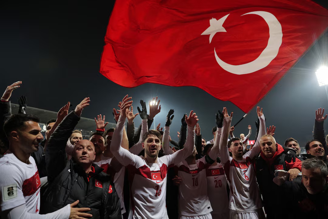 Turquía clasificó al Mundial. Foto: Reuters.