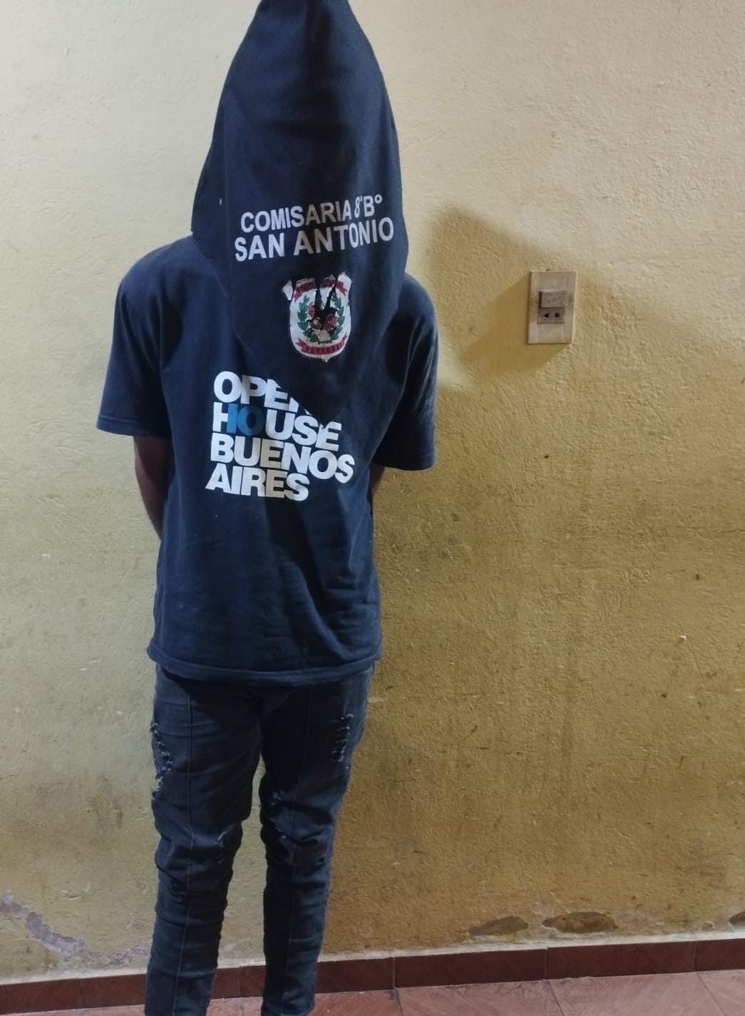 Fingió ser mudo para evadir control policial y terminó detenido. Foto: gentileza