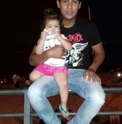 La nena tenía solo dos años y tres meses.