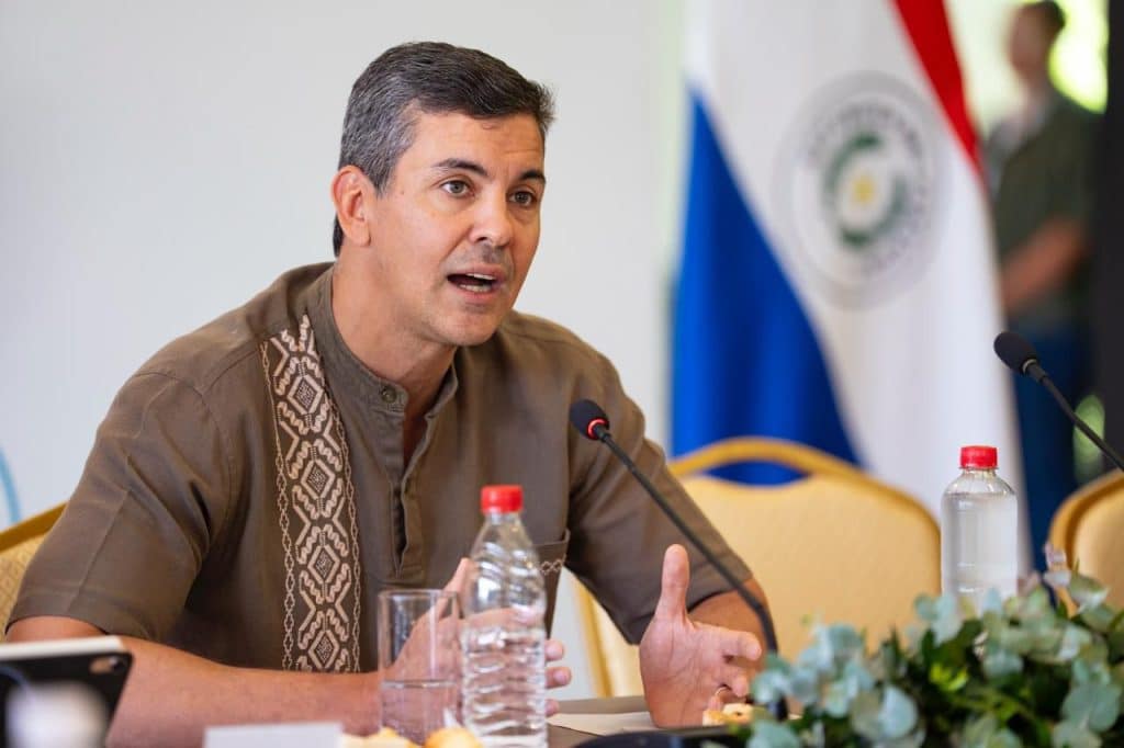 Santiago Peña, presidente de la República.