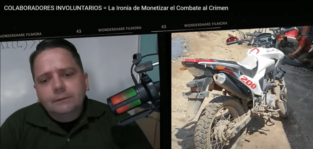 José Jiménez reparó las motociletas con su ganancia.