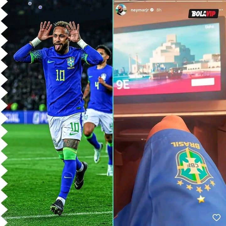 El posteo de Neymar -derecha- a través de su cuenta oficial de Instagram. (Foto: Bolavip.com)