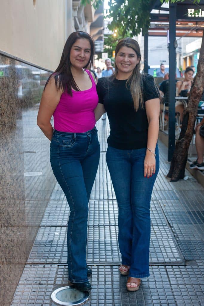 Marly Céspedes y María José Domínguez.