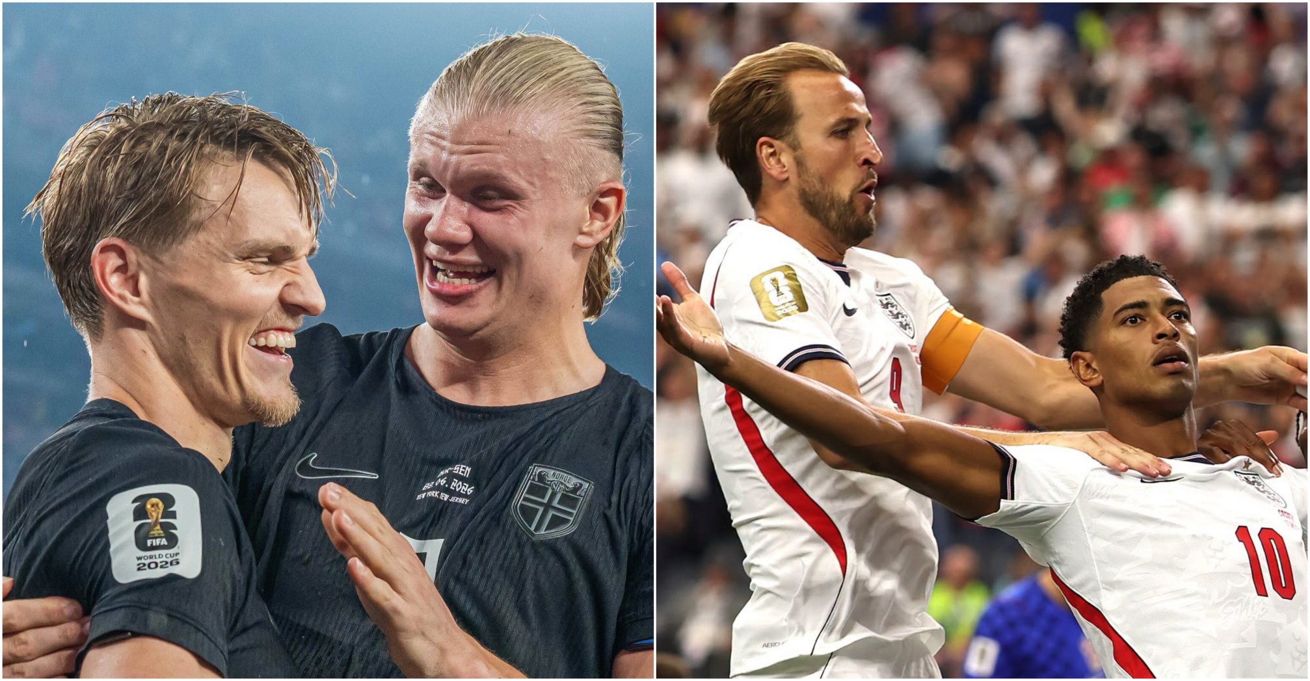 Noruega e Inglaterra se juegan el pase a semis del Mundial. Foto: Redes