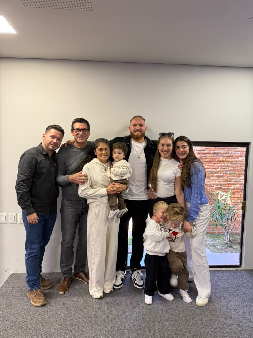 La familia Pitta ya está completa en suelo mundialista