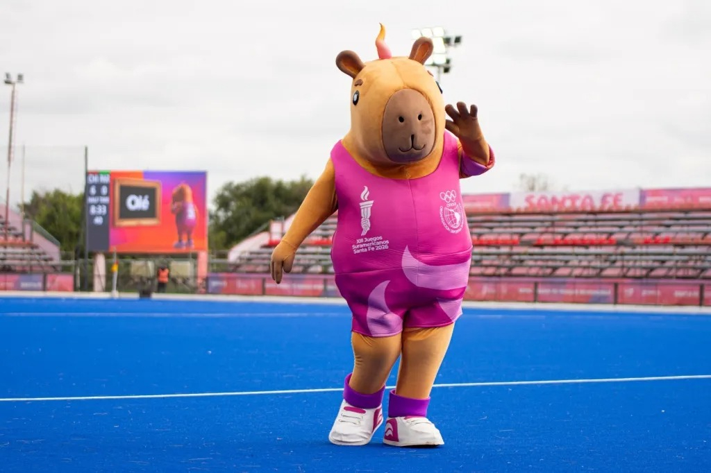 Capi, la mascota de los Juegos Suramericanos 2026.