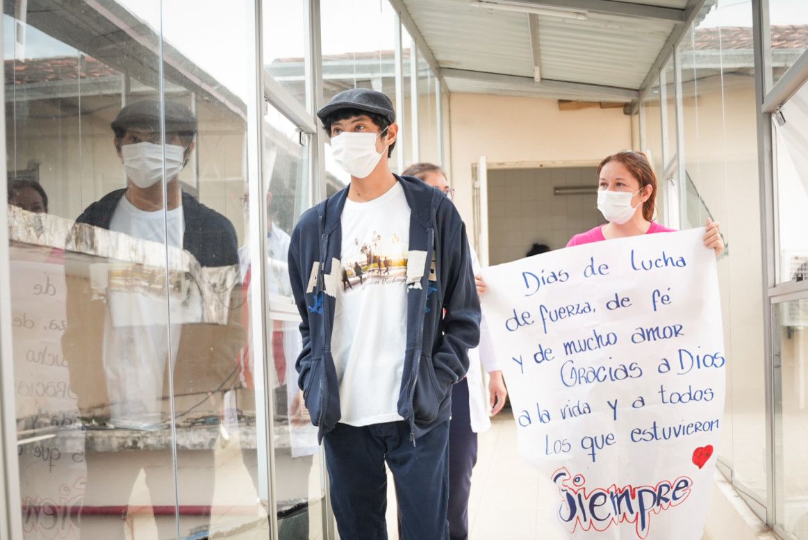Esteban recibió una segunda oportunidad de vida gracias a un ángel donante. Foto: Gentileza
