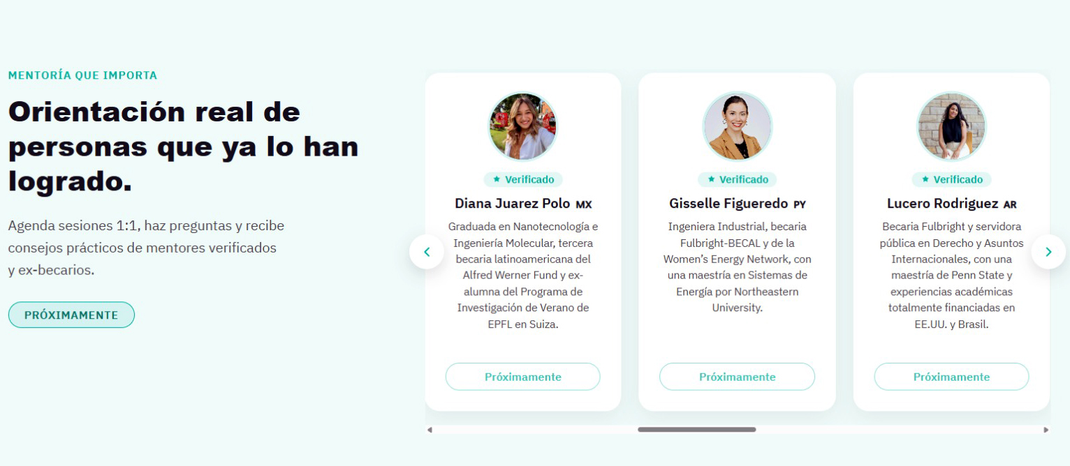 FellowBridge, el sistema que ayuda a los jóvenes a encontrar financiamiento y mentorías para estudiar en las mejores universidades del mundo.