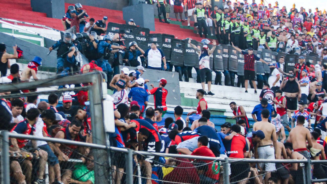 El clásico del pasado domingo no se llegó a jugar ni media hora.