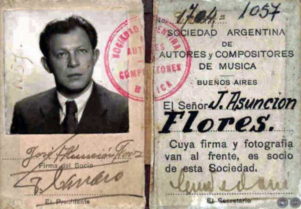 José Asunción Flores es el padre de la Guarania- Foto IP Paraguay