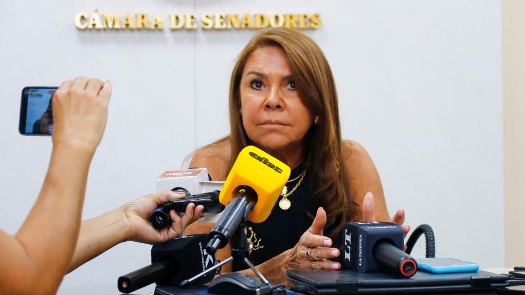 La senadora Celeste Amarilla (PLRA) está en contra de eliminar la Caja Parlamentaria.