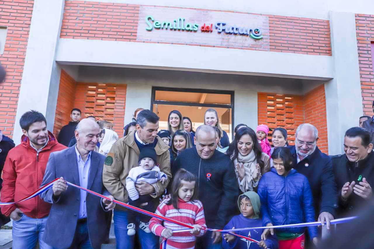 Inauguran nuevo Centro de Primera Infancia en Villa Hayes. Foto: MINNA