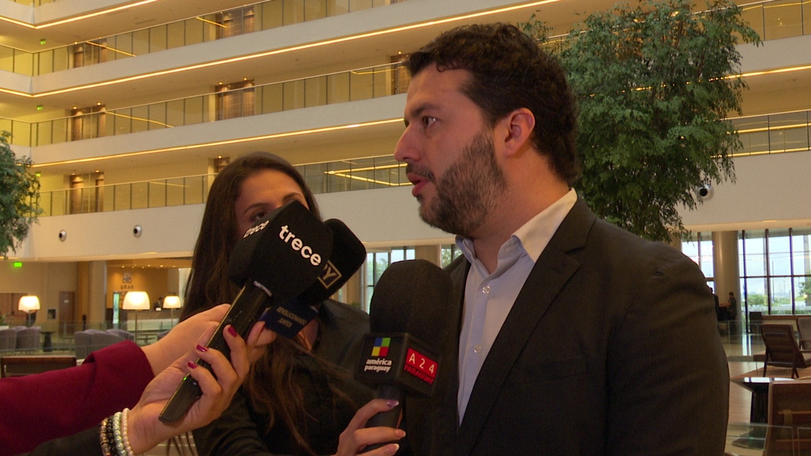 Marcelo Cardozo, CEO del Grupo Vázquez, aseguró que la nueva plataforma reunirá a grandes oradores. Foto: Trece