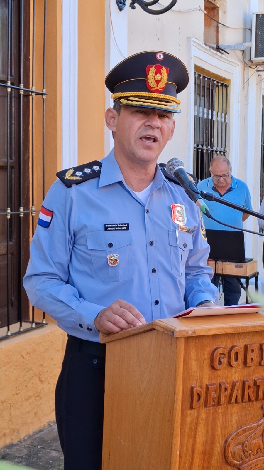 Crio. Jorge Vidallet, Jefe de Investigaciones de Concepción.
