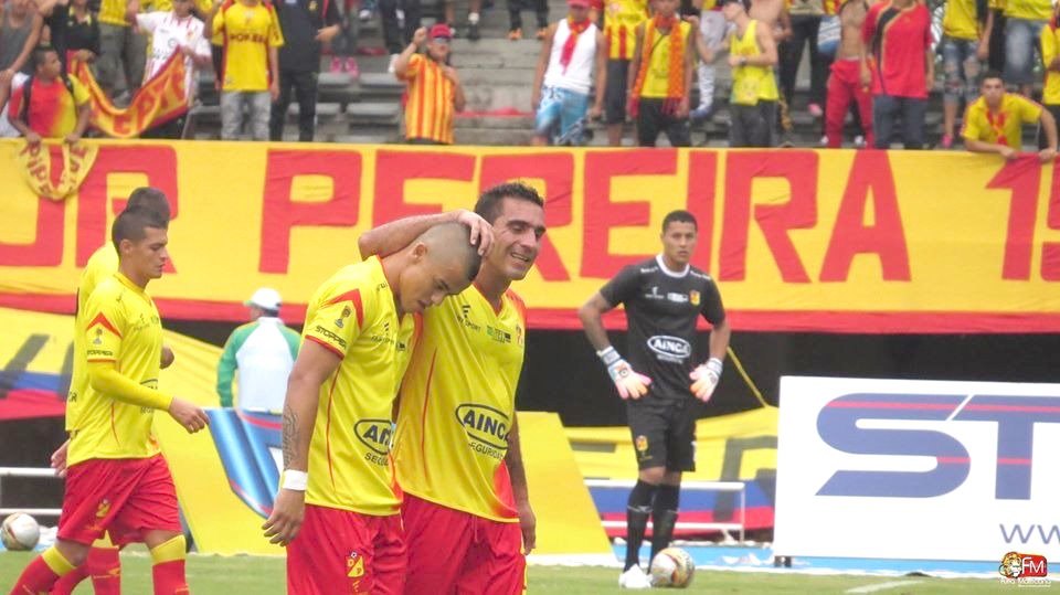 Edison Giménez, acá, con la casaca del Deportivo Pereira.