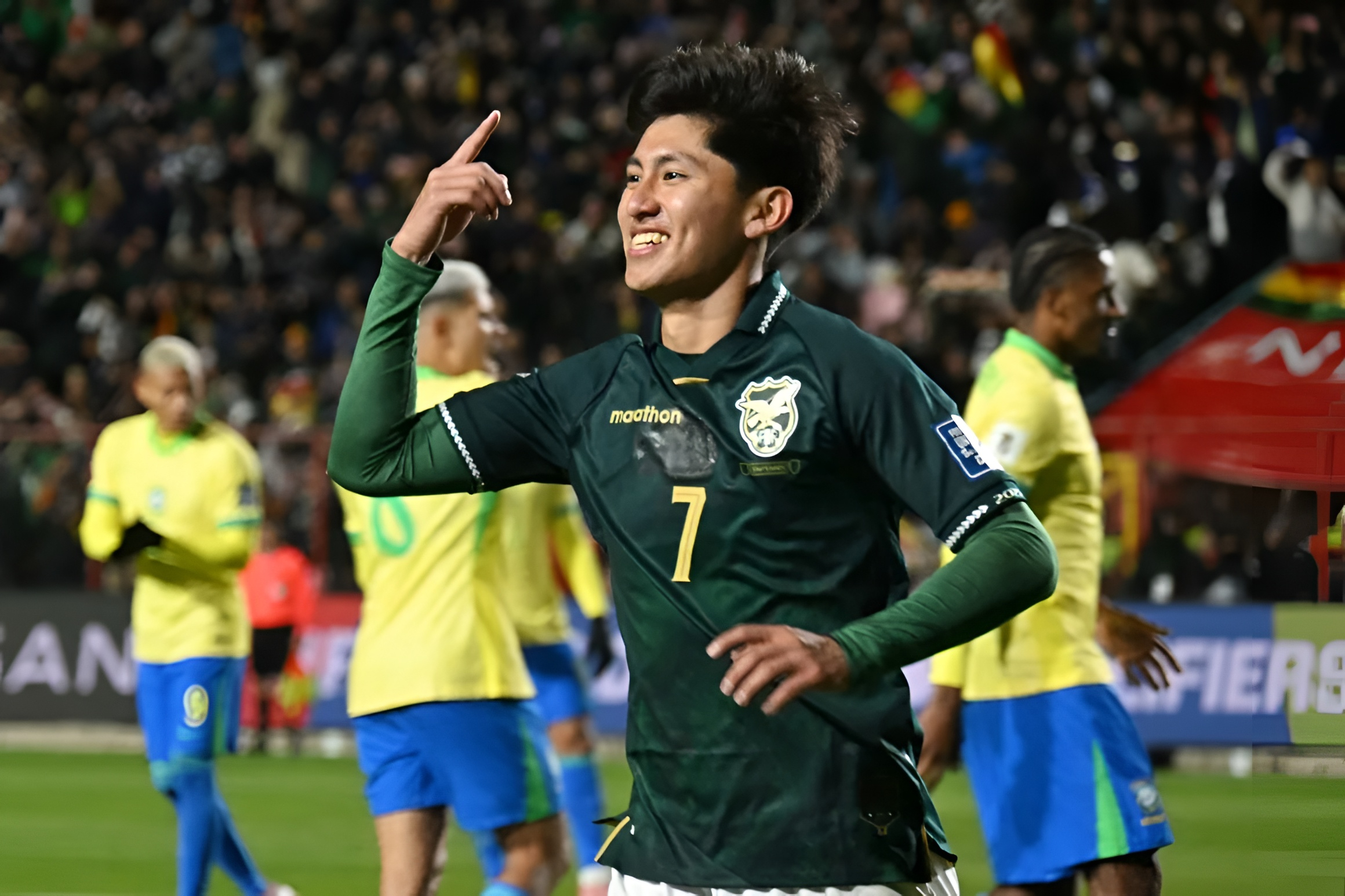 Miguel Terceros es la gran carta de gol de Bolivia en busca del sueño mundialista.