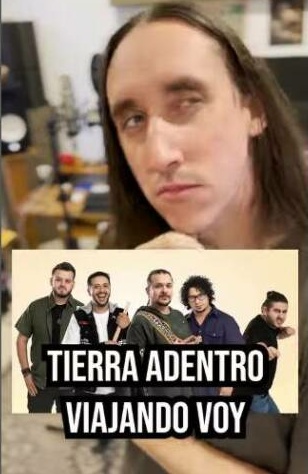 El músico que se animó a transformar el conocido hit de Tierra Adentro. (Foto: @paulolezlez)