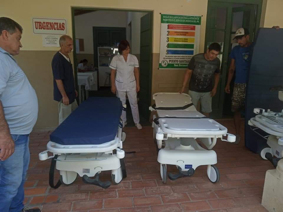 Puesto del IPS en San Bernardino. Foto Gentileza