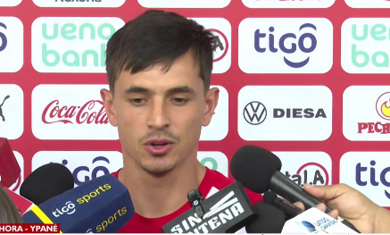 Previo al entrenamiento de la Albirroja, hablaron dos futbolistas de la selección. Foto: captura