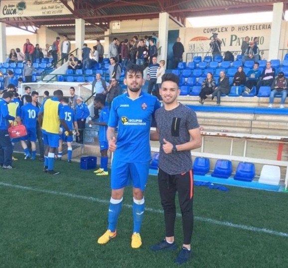Luis y Manuel Palma, futbolistas.