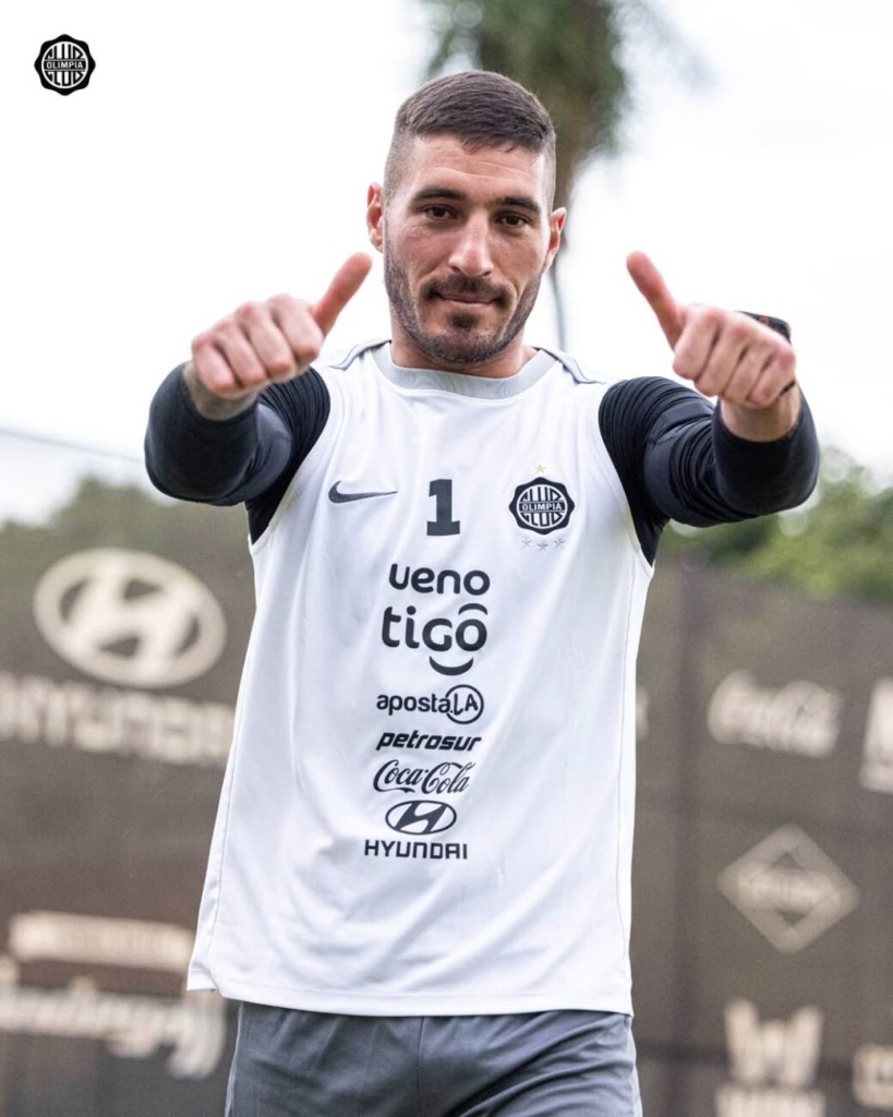 Olveira ya volvió a los trabajos con Olimpia.