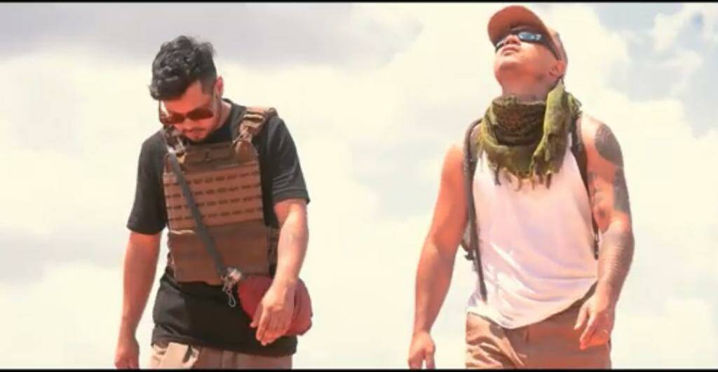 Parte del videoclip de "La despedida", con su vocalista Fabiani (derecha) en escena. @japiaguar